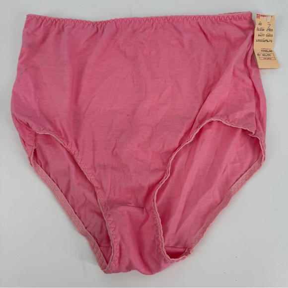 Vintage NWT Antina pink high waist full butt panties - Picture 1 of 5